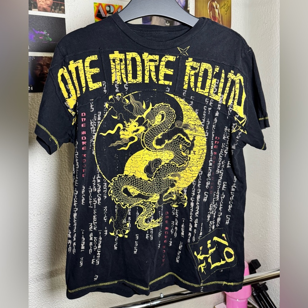 One More Round Yellow Dragon Shirt